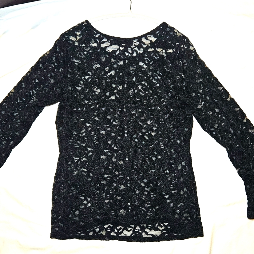 I.N.C. Cocktail Lace Top‎